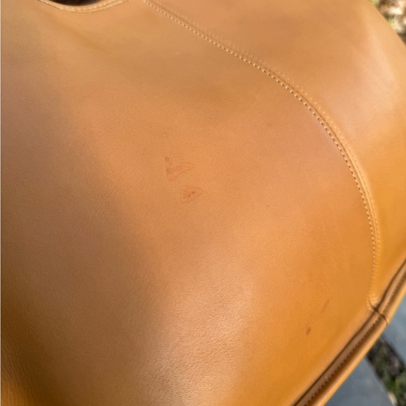 Rare Vintage Coach Ergo Shopper Shoulder Bag 9035 in “Toffee” Tan Leather - Picture 10 of 15